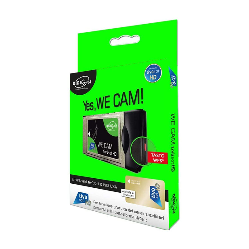 Tivusat WE CAM CI+ mit Tivusat HD Smart Karte
