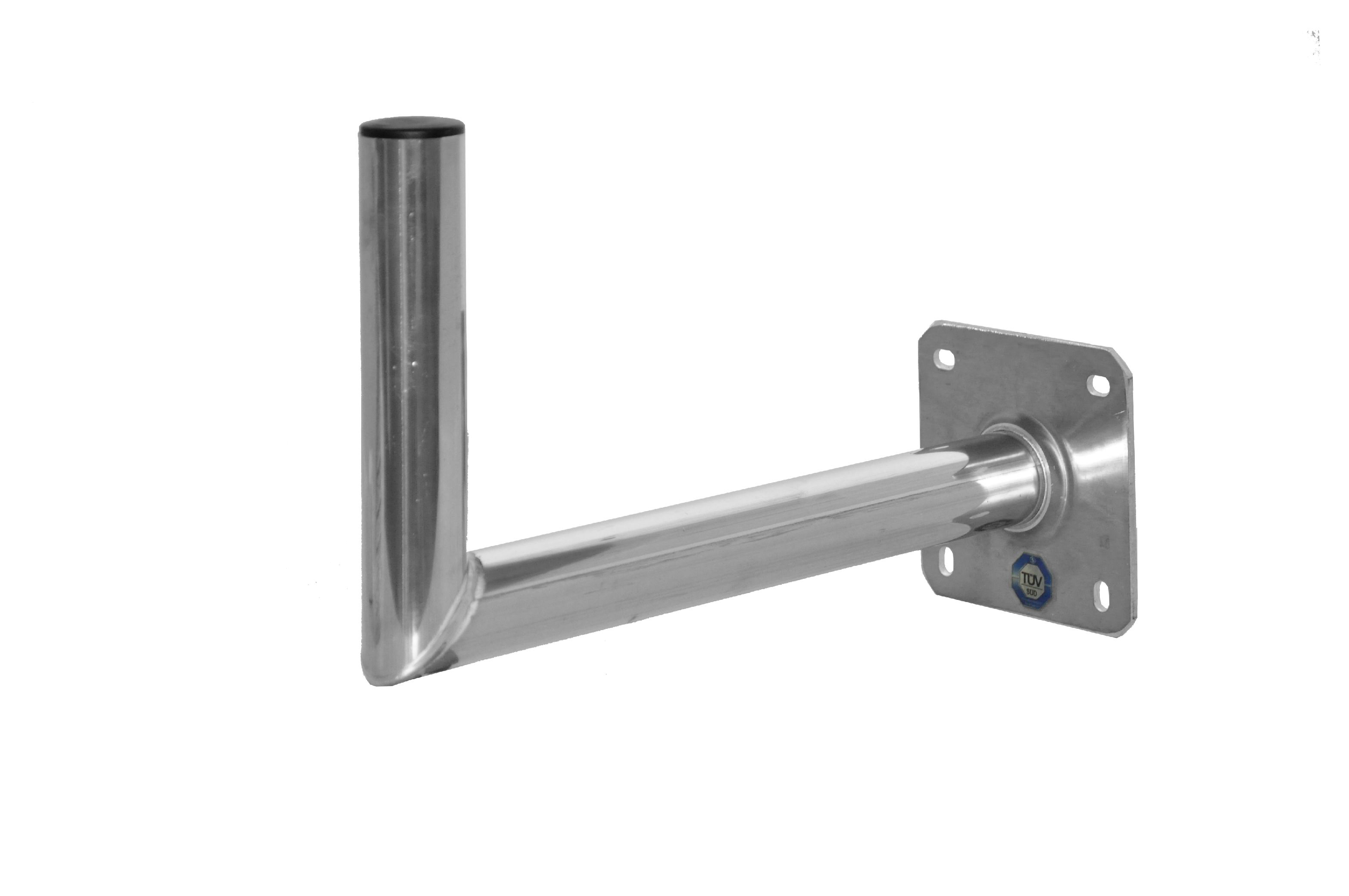 A.S.SAT Alu- Wandhalter 45x25cm / TÜV geprüft