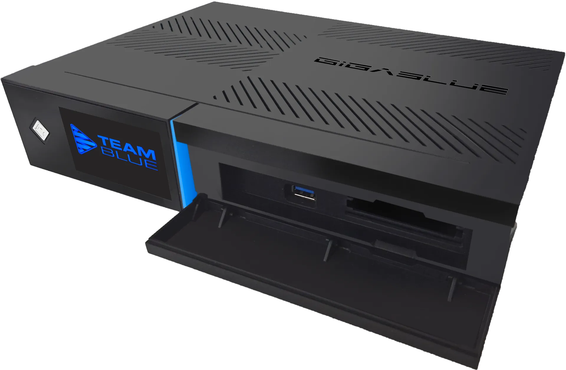 GigaBlue UHD Quad 4K Pro – PVR-Receiver mit HBB-TV, Bluetooth 5.4, 2x FBC DVB-S2 Tuner, Gigabit-LAN
