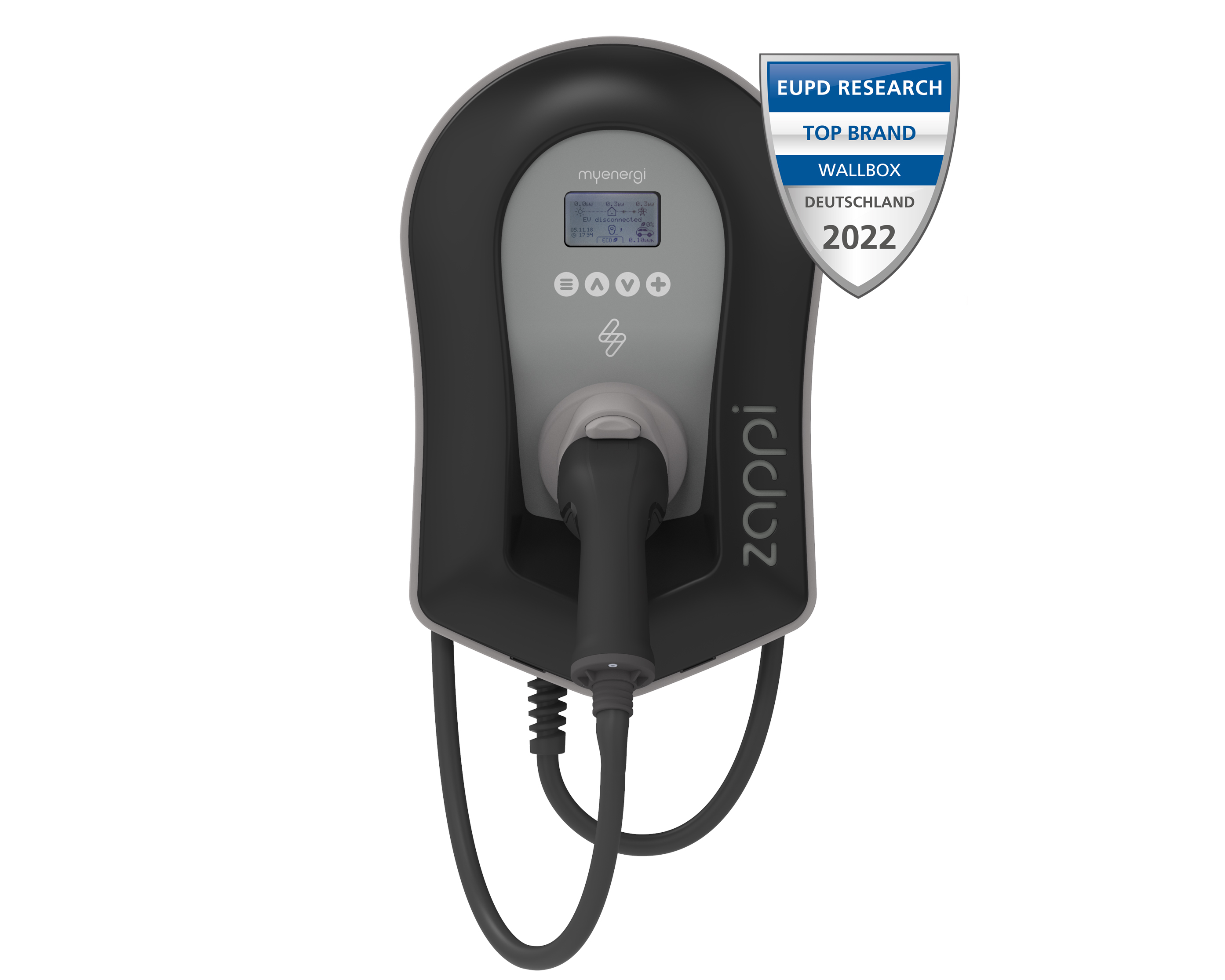 MYENERGI ZAPPI-222TB, 22KW Ladekabel, schwarz