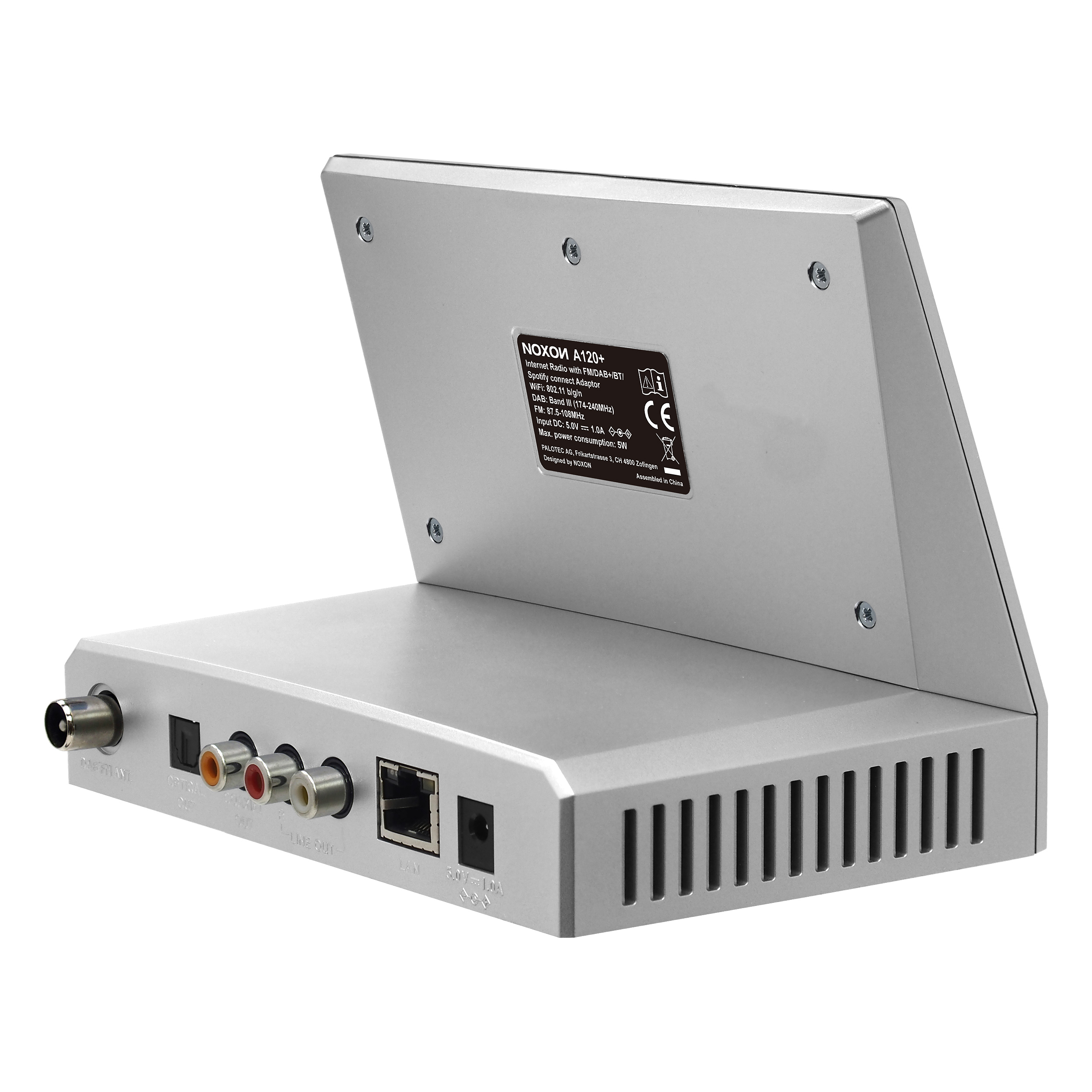 NOXON A120+ HiFi-Tuner - silber