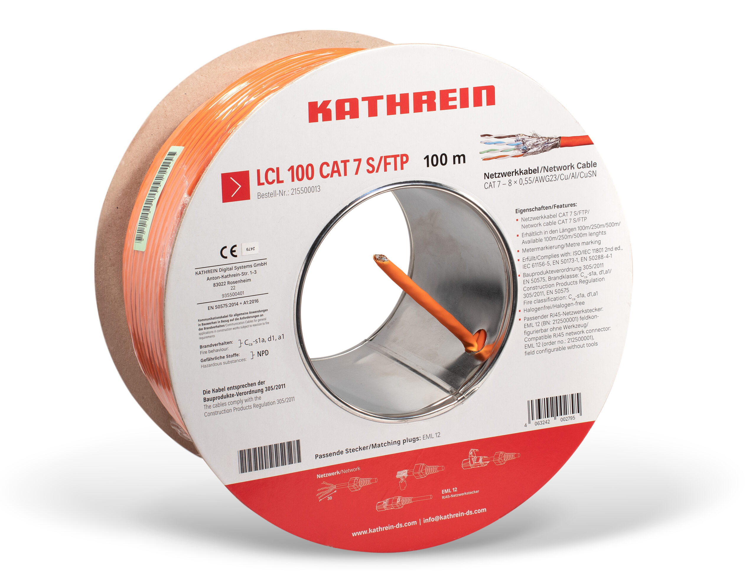 Kathrein LCL 100 100 Meter Cat7, Netzwerkkabel