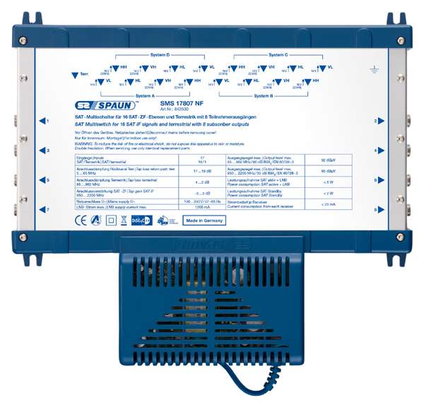 Spaun SMS 17807 NF