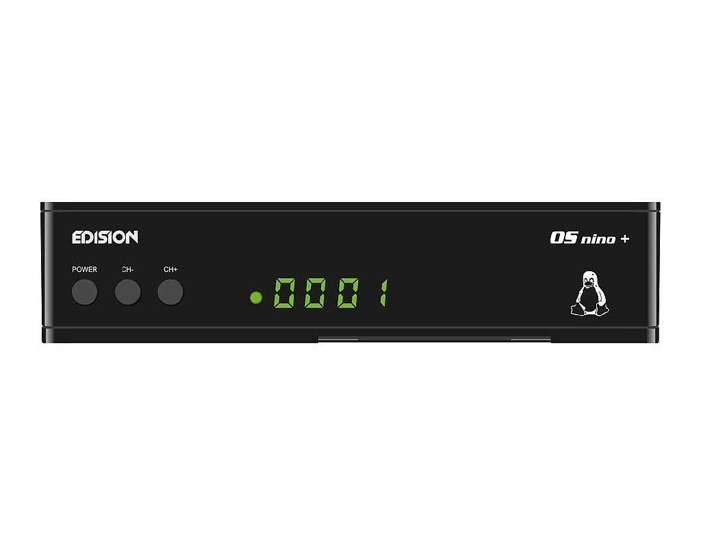 Edision OS Nino+ DVB S2 HD Linux Sat Receiver