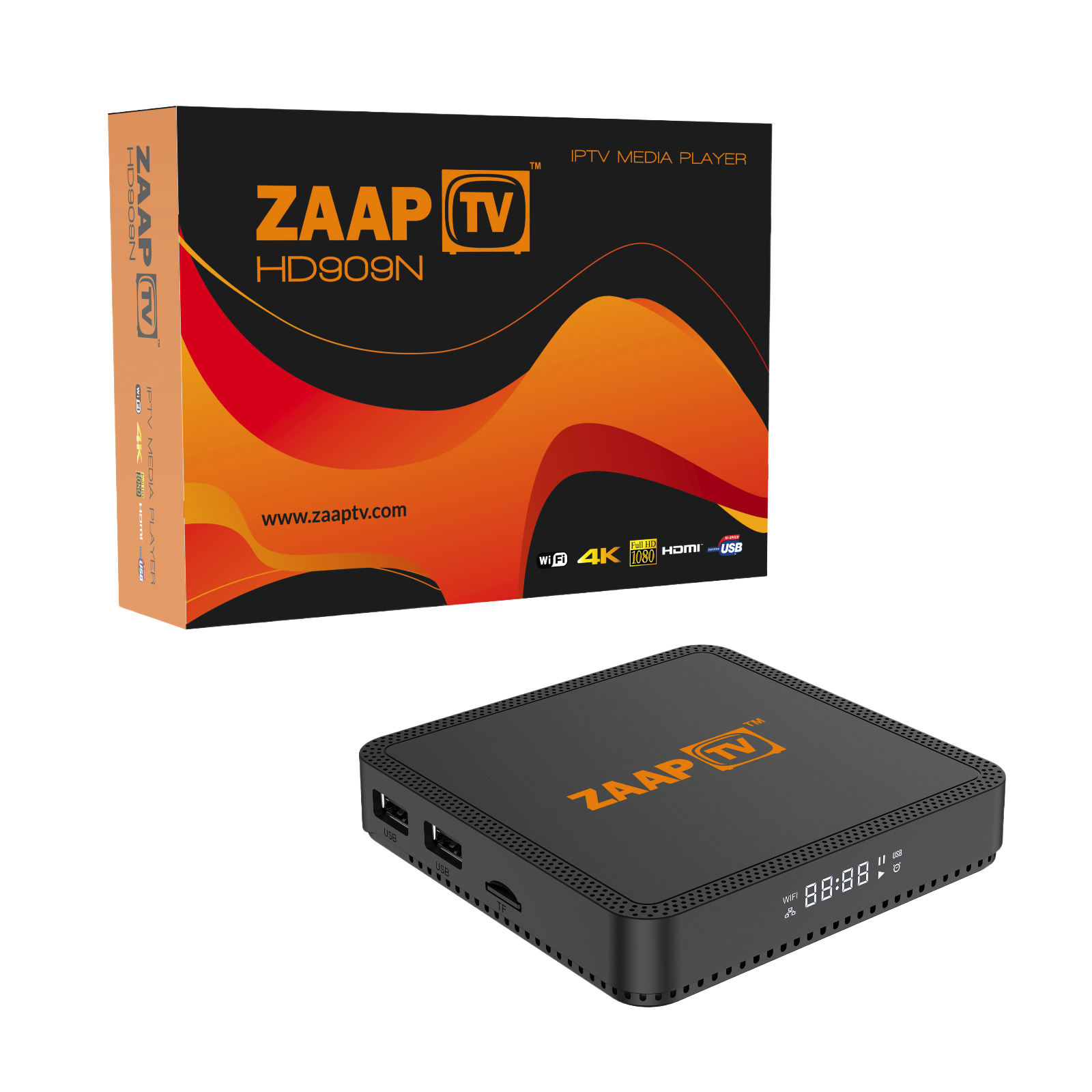 ZaapTV HD909N Android - 2 Jahre ZaapTV Arabic