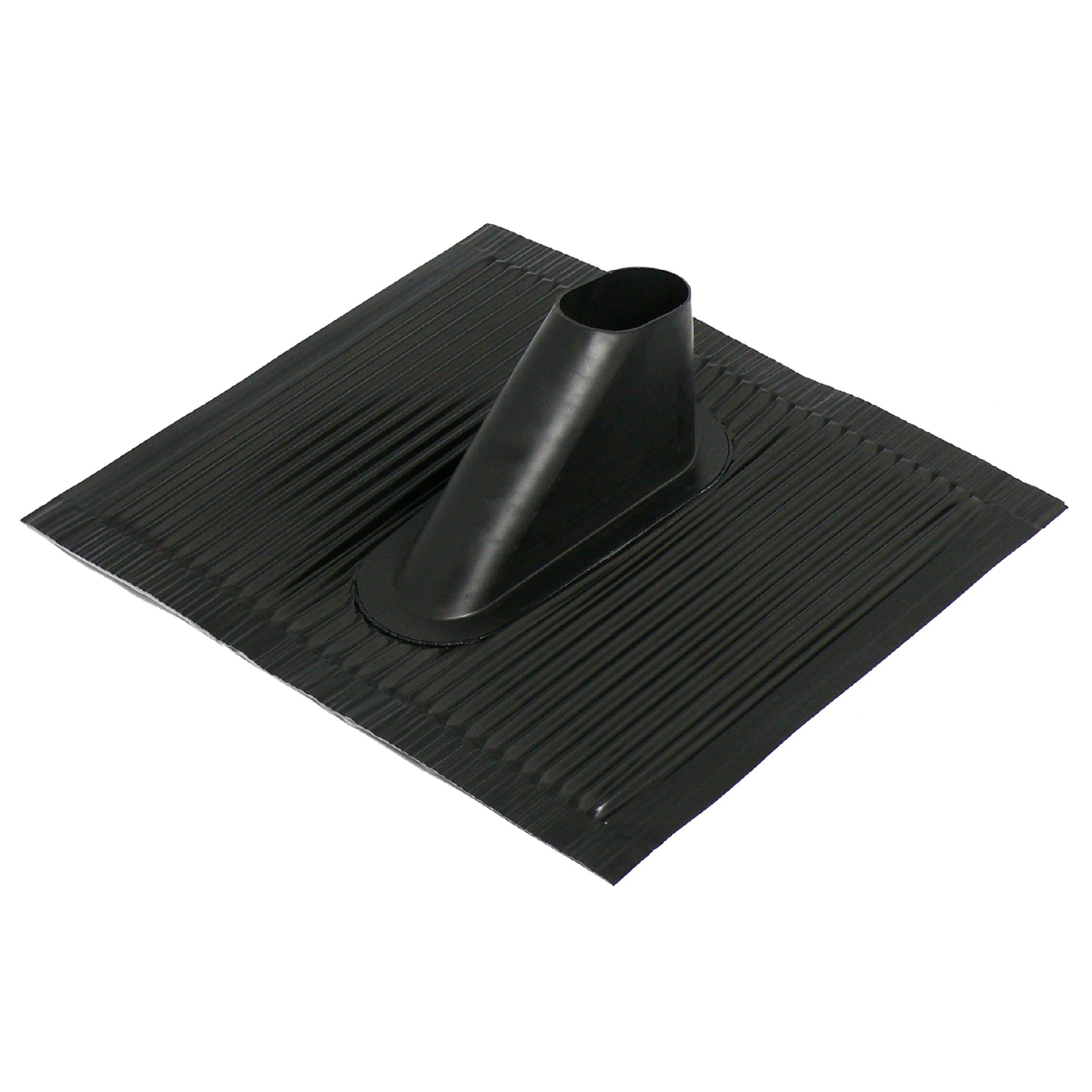 Alu-Dachziegel 45x50cm - schwarz