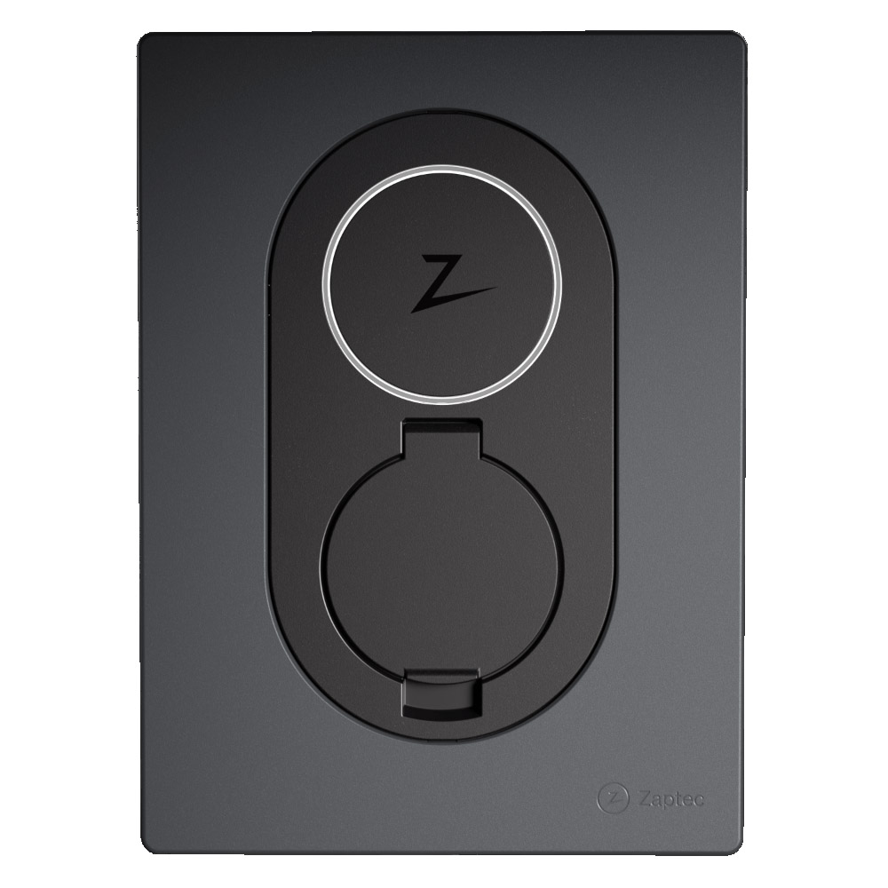 Zaptec GO Wallbox, 22KW, Dose, 4G, Felsgrau 