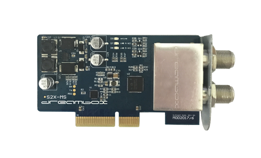 Dreambox DVB-S2X MultiStream Dual Tuner