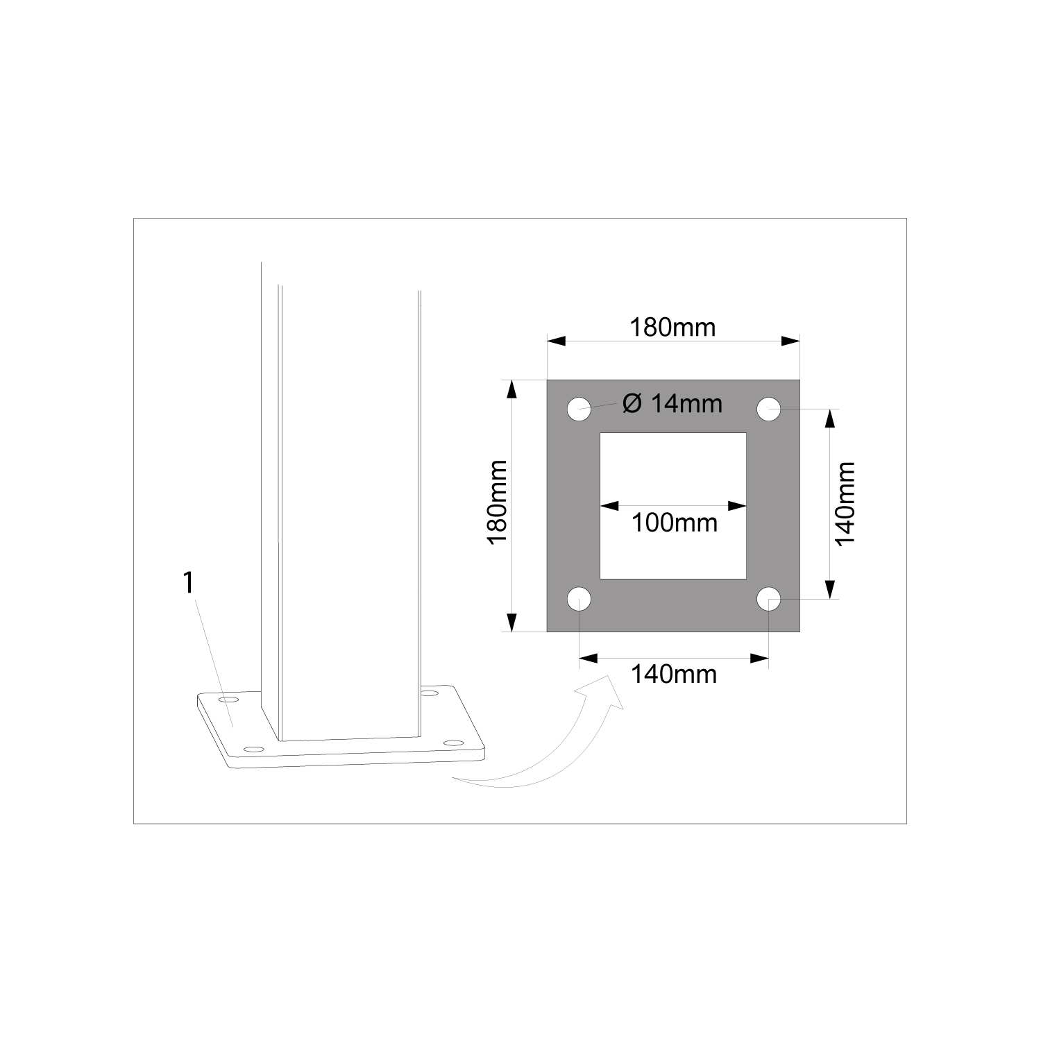 Heidelberg Wallbox Stele Duo 