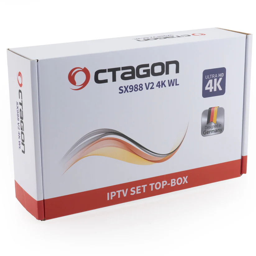 Octagon SX988 V2 4K WL UHD Linux IPTV-Receiver