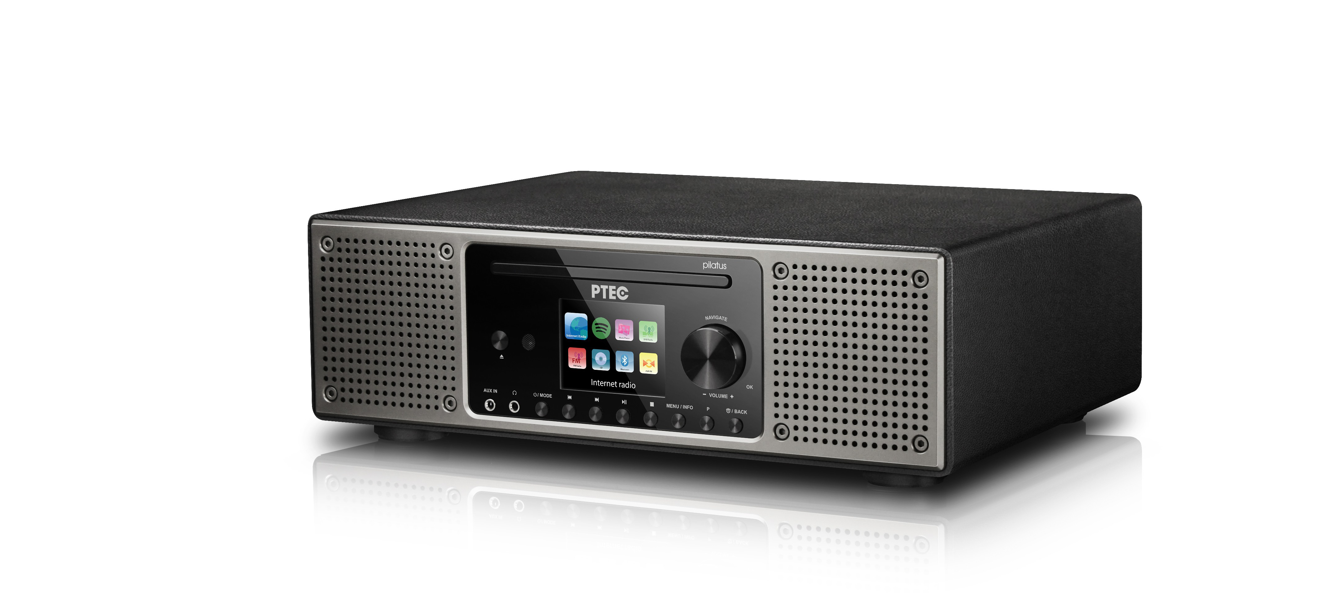 Atemio PTEC Pilatus 2 Digitalradio mit CD-Player