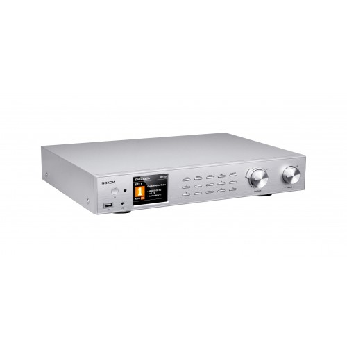 Noxon A 571 silber, Internetradio, DAB+, UKW Tuner