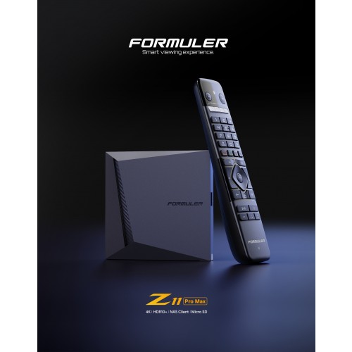 Formuler Z11 Pro Max, 4 K UHDAndroid 11,BT, WiFi