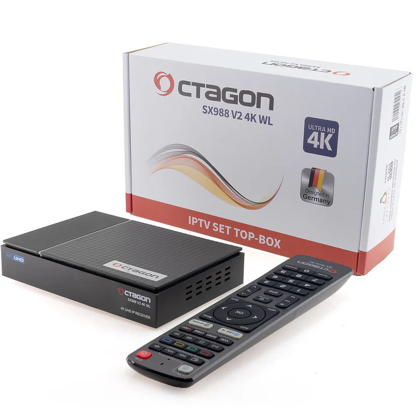 Octagon SX988 V2 4K WL UHD Linux IPTV-Receiver