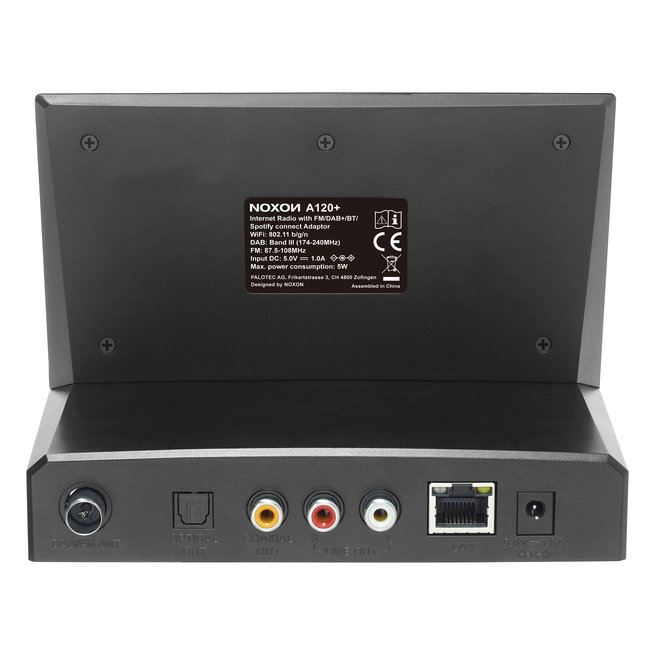 NOXON A120+ HiFi-Tuner - schwarz