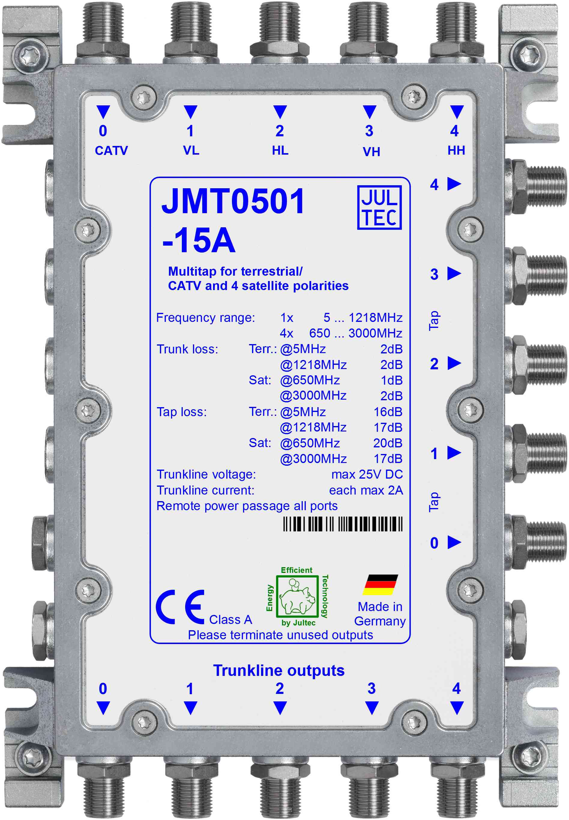 Jultec JMT0501-15A Mehrfachabzweiger