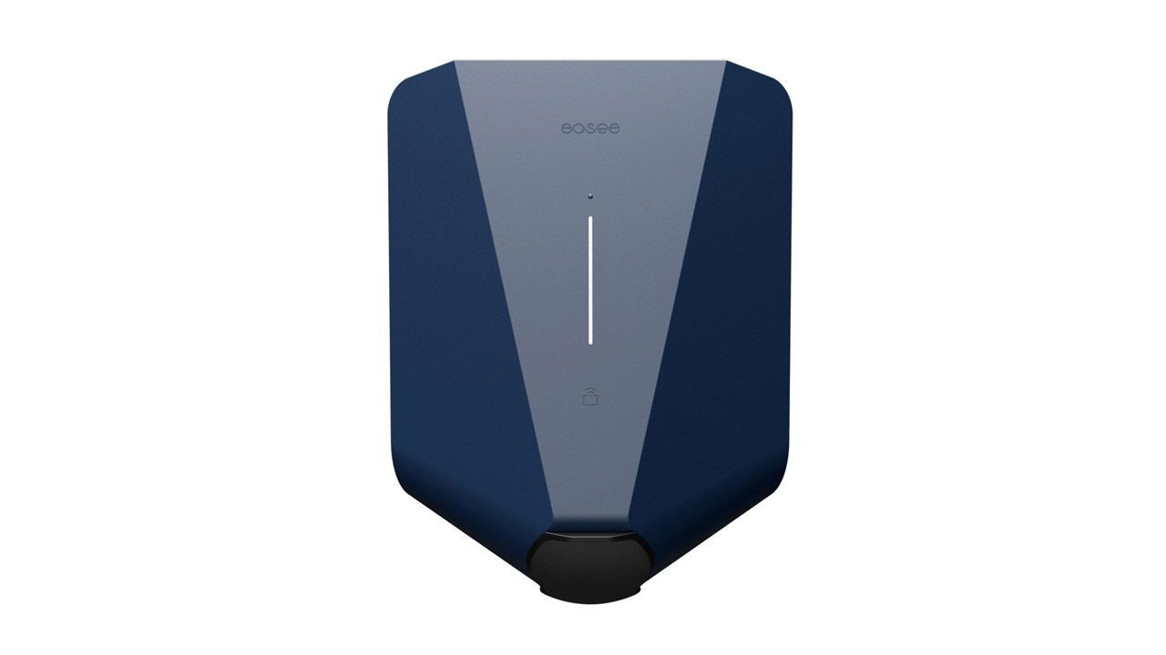 Easee Wallbox Home Laderoboter, dunkelblau, 22 KW