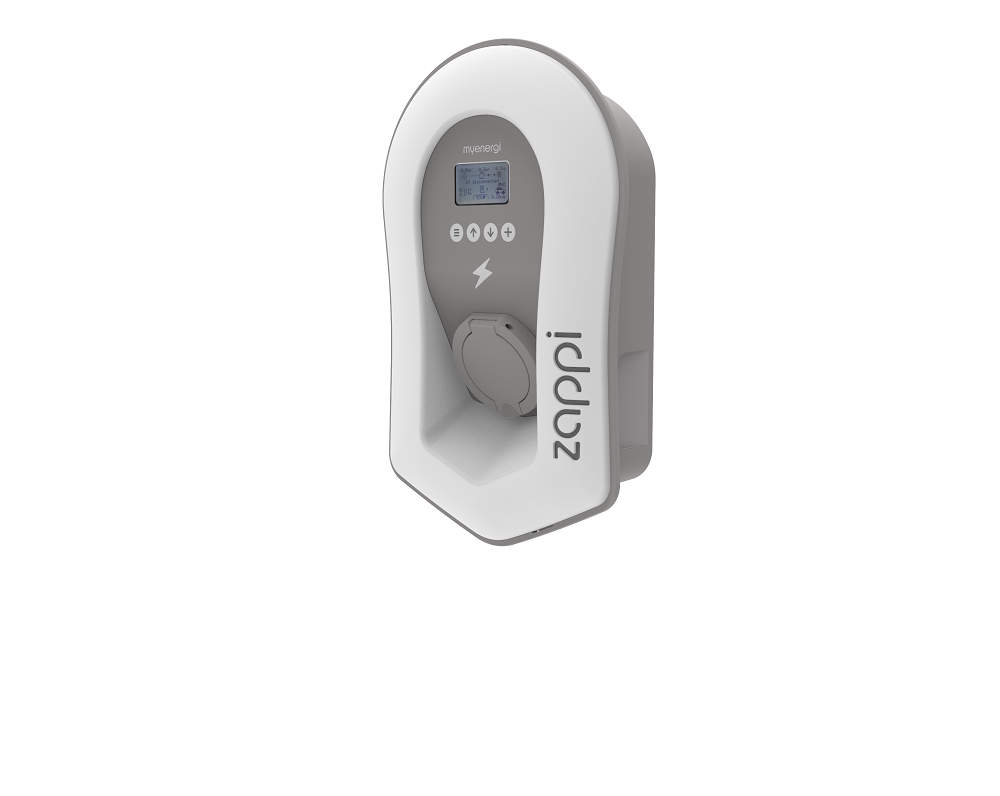 MYENERGI Zappi 2H22UW-T inkl. Hub, weiß, Ladedose 