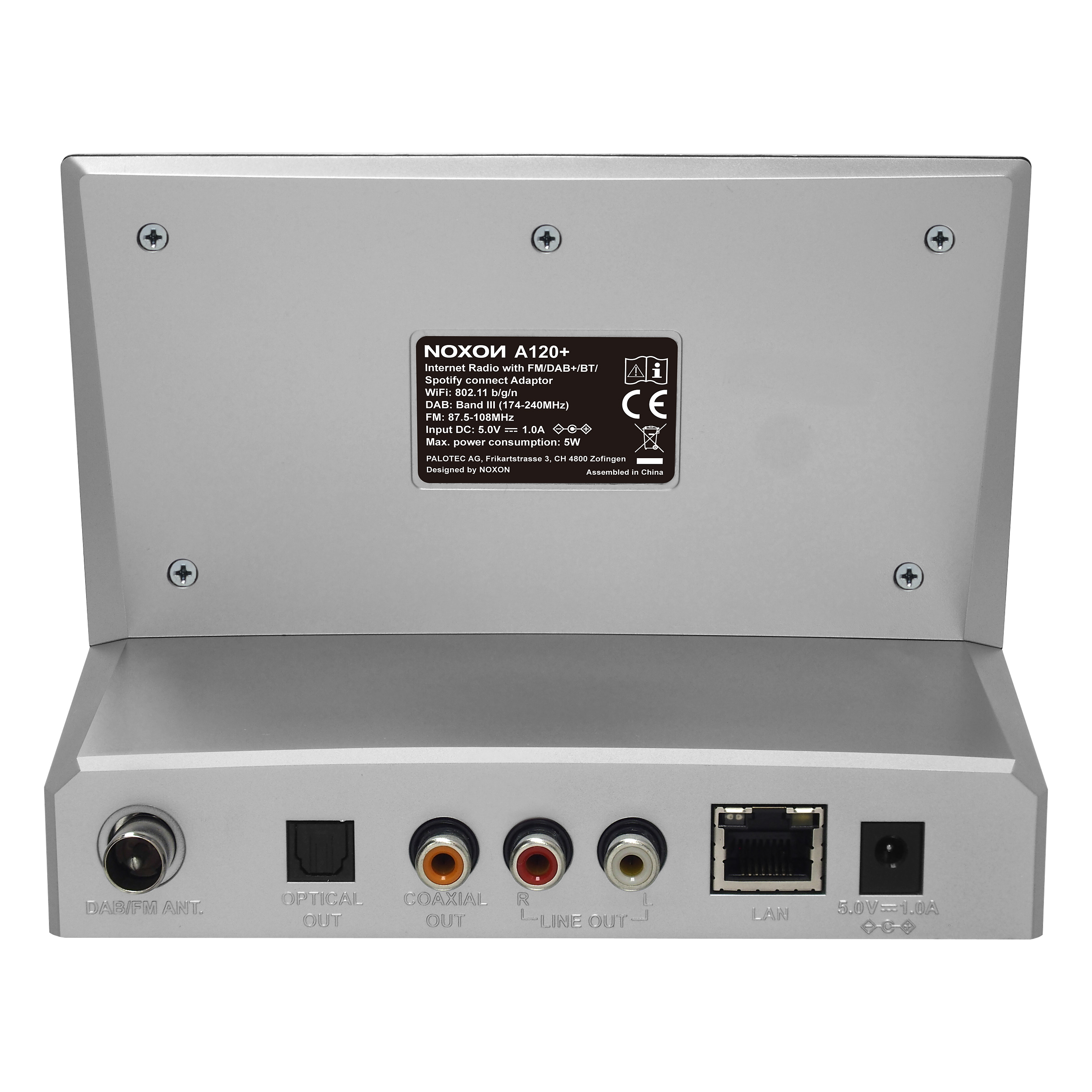 NOXON A120+ HiFi-Tuner - silber