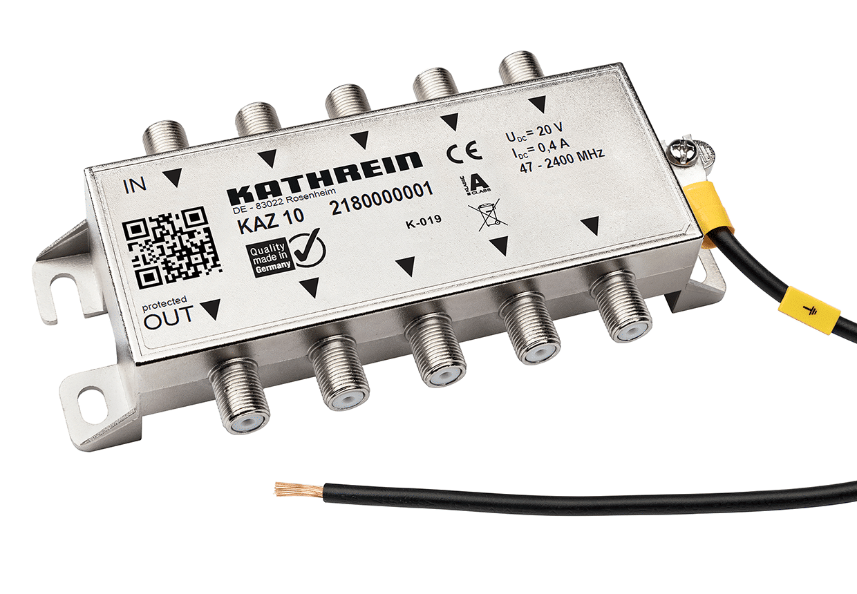 Kathrein KAZ 10, 5-fach Überspannungsschutz