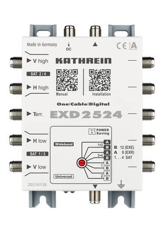 Kathrein EXD 2524 Digitaler-Einkabel-Multischalte