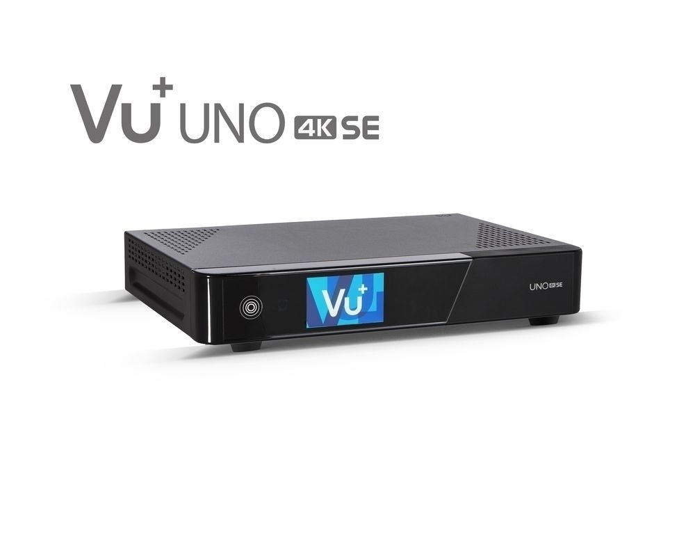VU+ Uno 4K SE 1x DVB-T2 Twin Tuner 