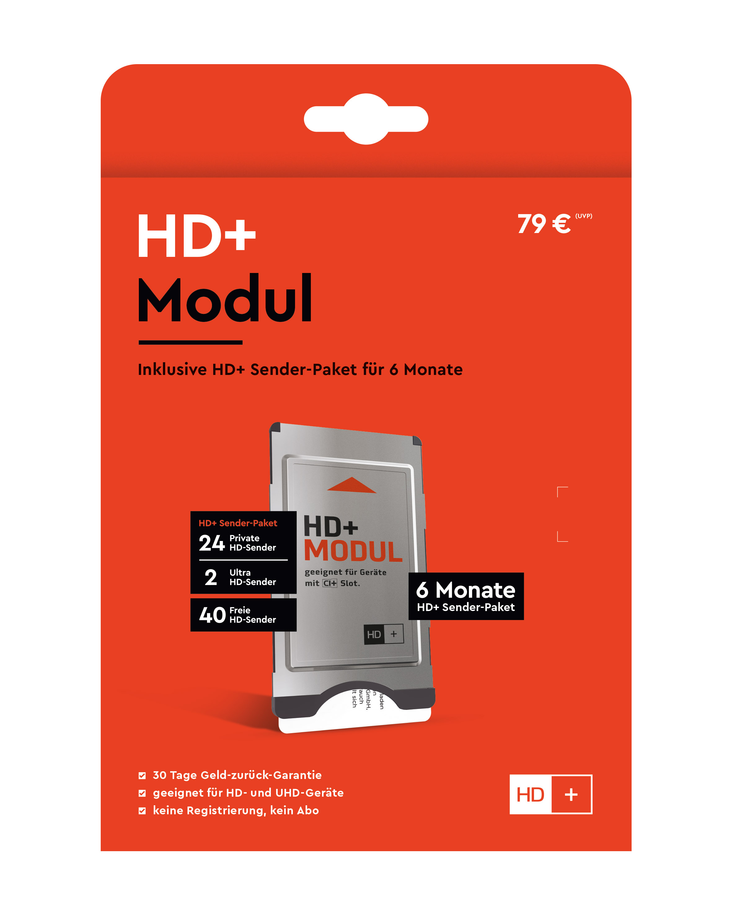 HD+ Modul inkl. HD+ Smartcard für 6 Monate