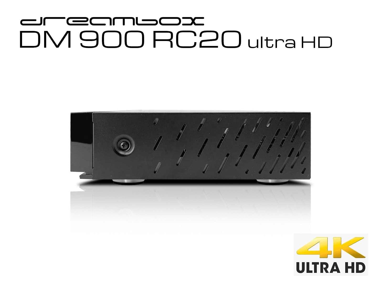 Dreambox DM 900 RC 20, 1 X Dual S2x MS Tuner