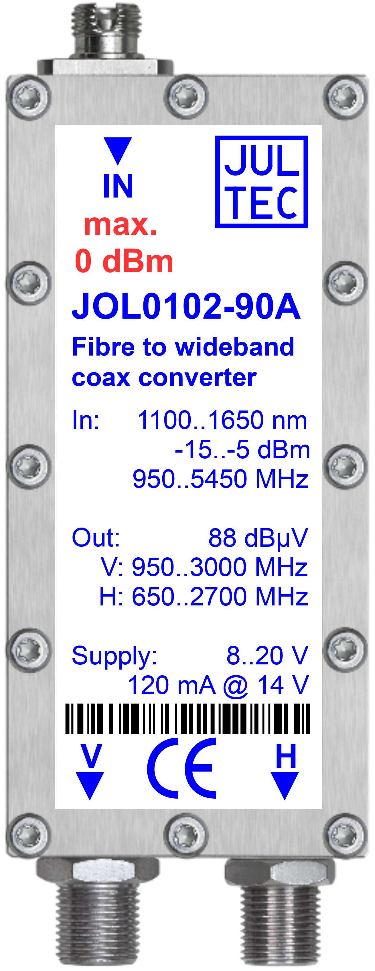 Jultec JOL0102-90A optischer Startverstärker