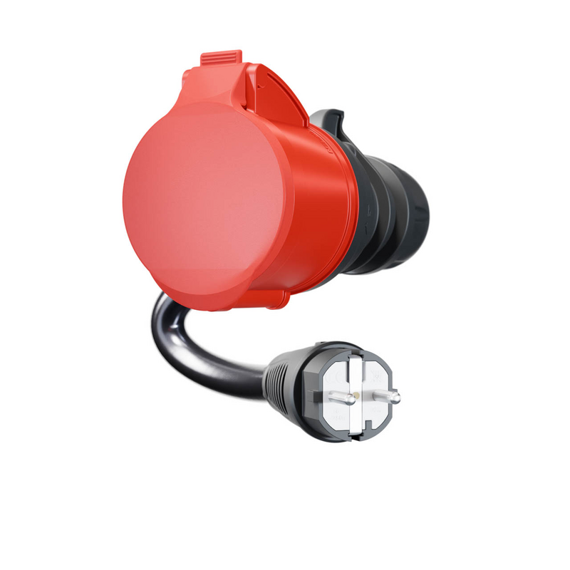 go-e Adapter Gemini flex 11kW auf Haushaltsstecker