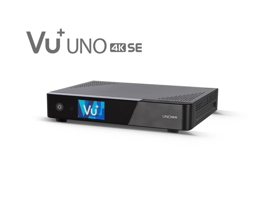 VU+ Uno 4K SE 1x DVB-T2 Twin Tuner 