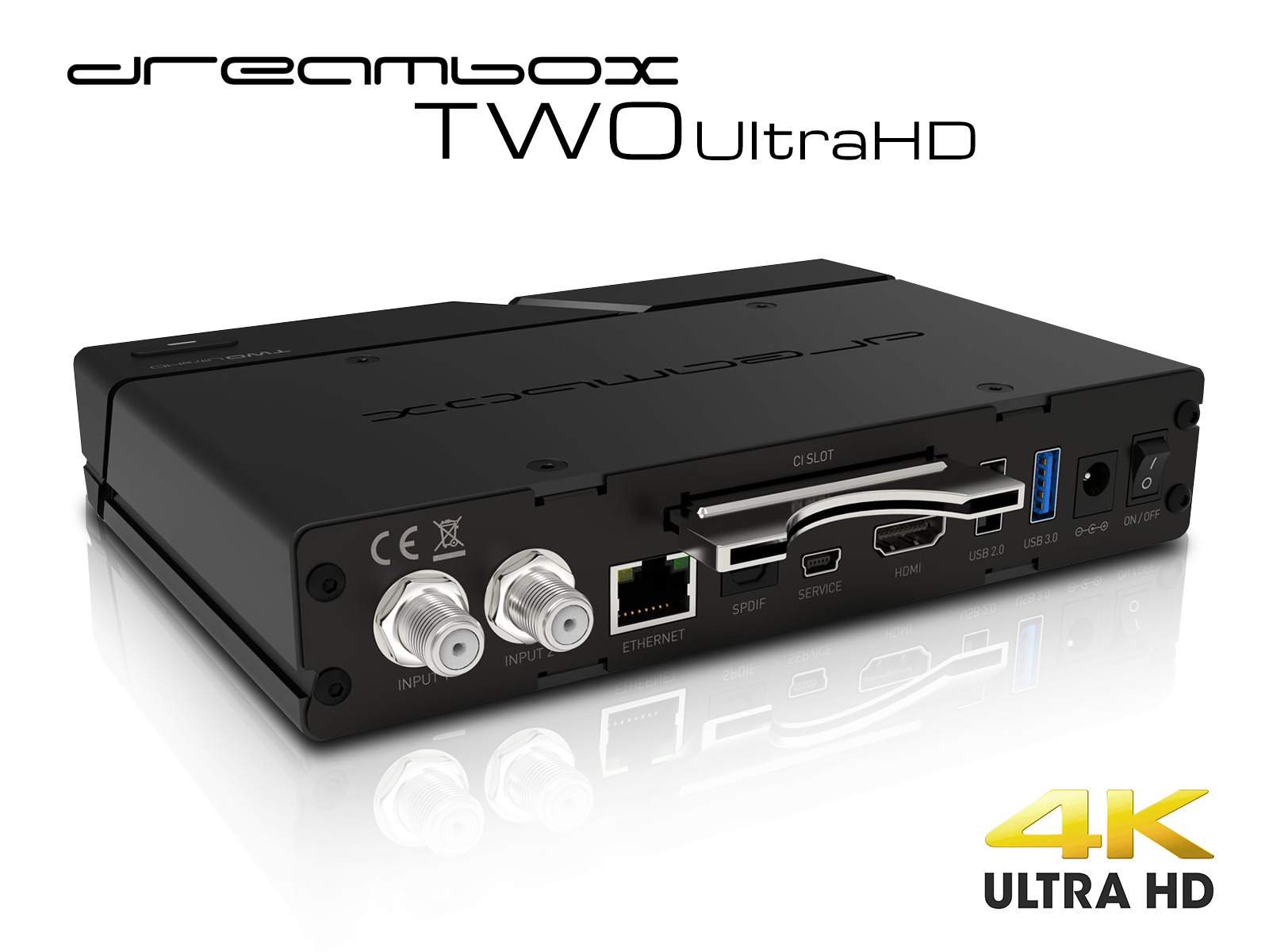 Dreambox Two Ultra HD BT 2x DVB-S2X MIS Tuner