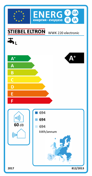 STIEBEL ELTRON WWK 220 E WW-Wärmepumpe EEK:A+