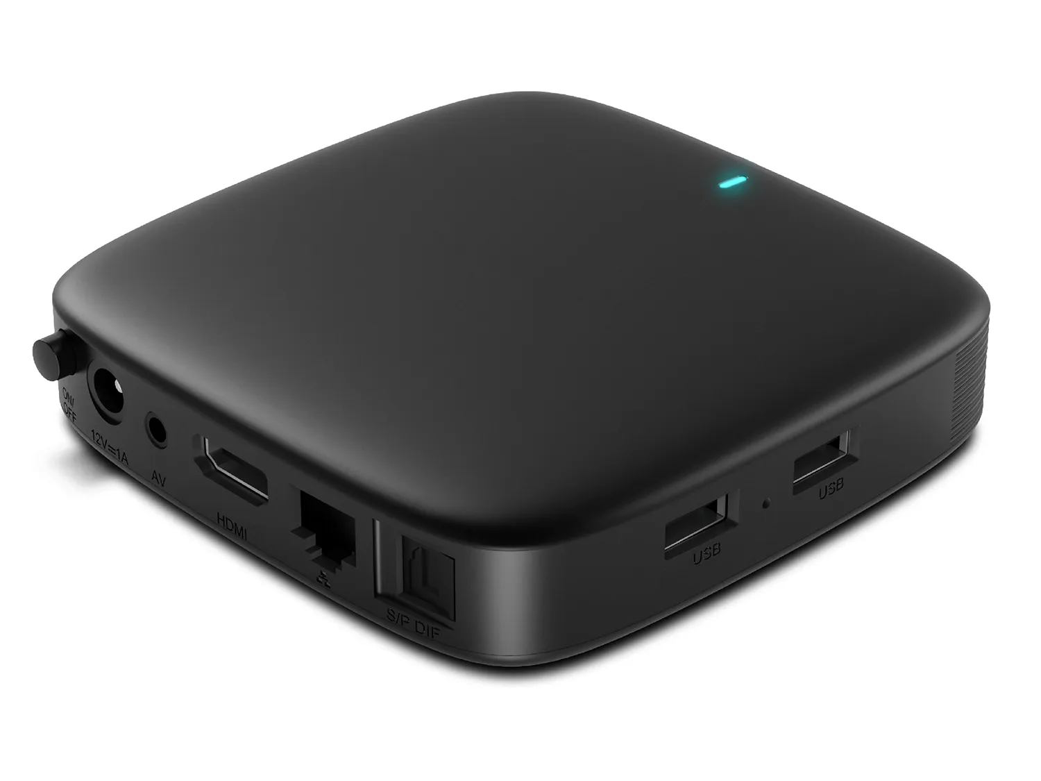 MAG 555 IPTV Set Top Box 2GB RAM Android 4K UHD HEVC h.265 Bluetooth 5.0 WLAN integriert