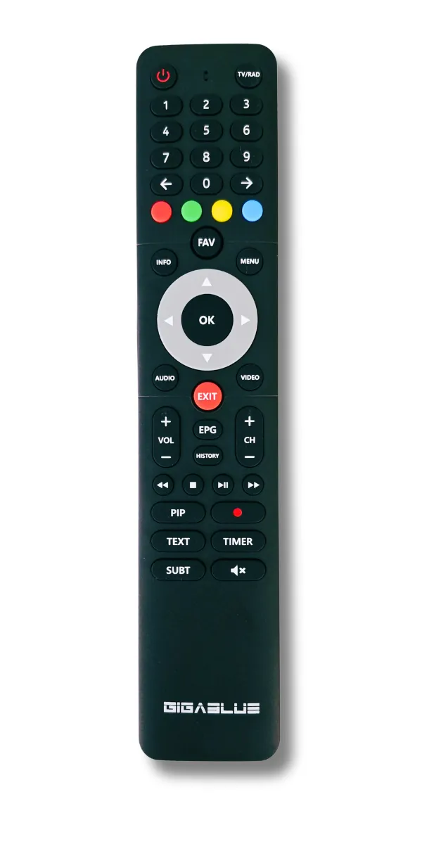 GigaBlue UHD Quad 4K Pro – PVR-Receiver mit HBB-TV, Bluetooth 5.4, 2x FBC DVB-S2 Tuner, Gigabit-LAN