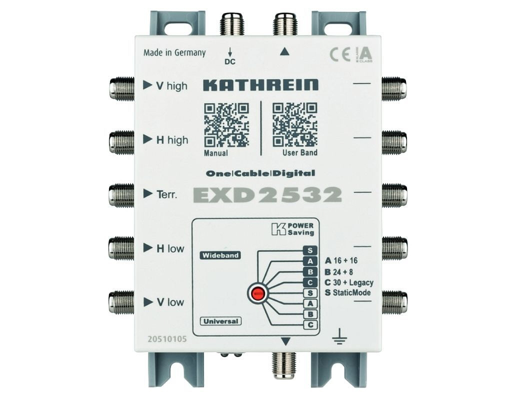 Kathrein EXD 2532 Digitaler-Einkabel-Multischalte