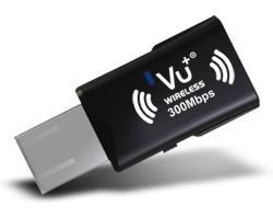 VU+ Wireless USB Adapter 300 Mbps inkl. WPS