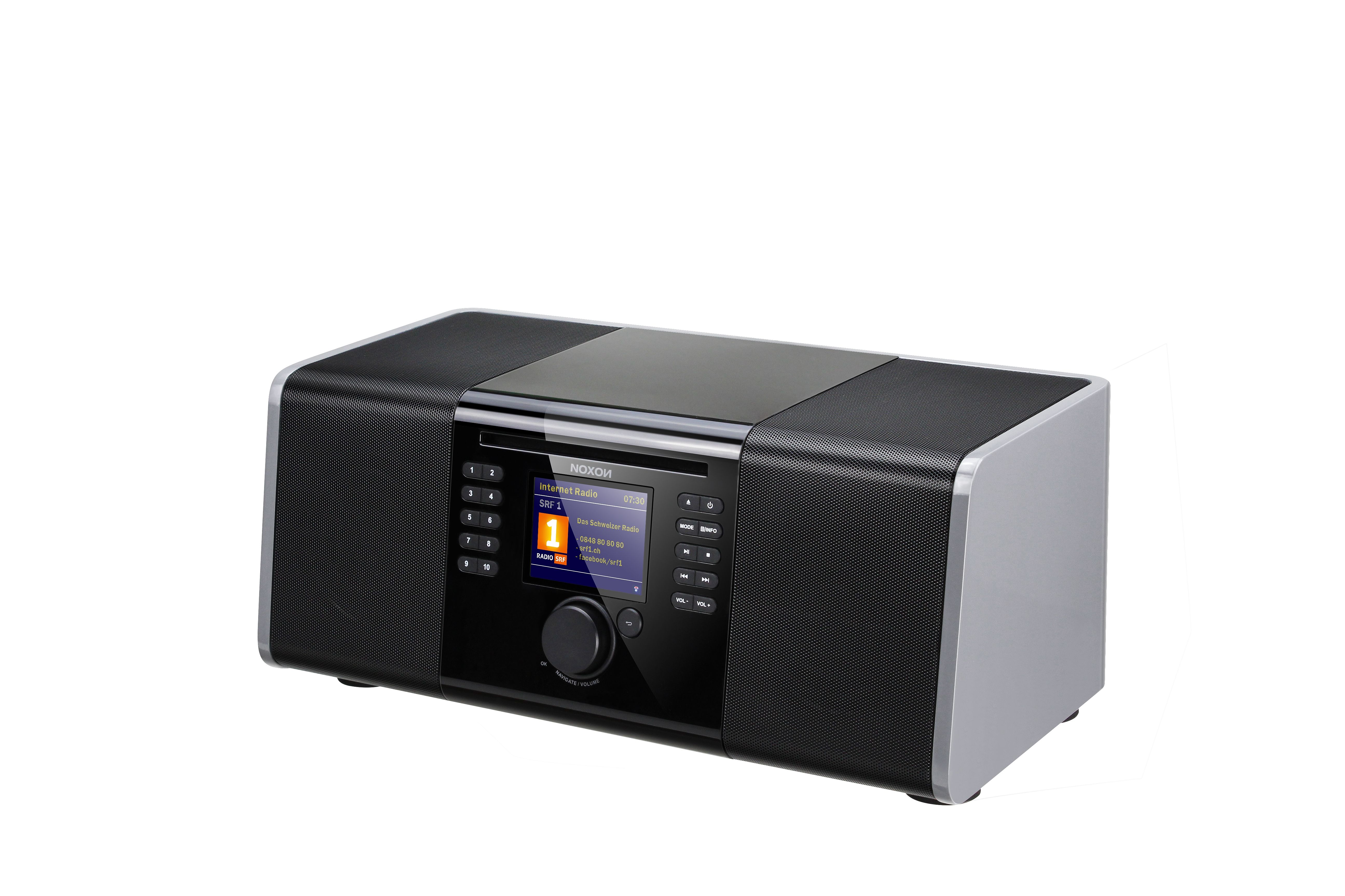 Noxon iRadio 600 CD Anthrazit, 2.1 Premium Sound.