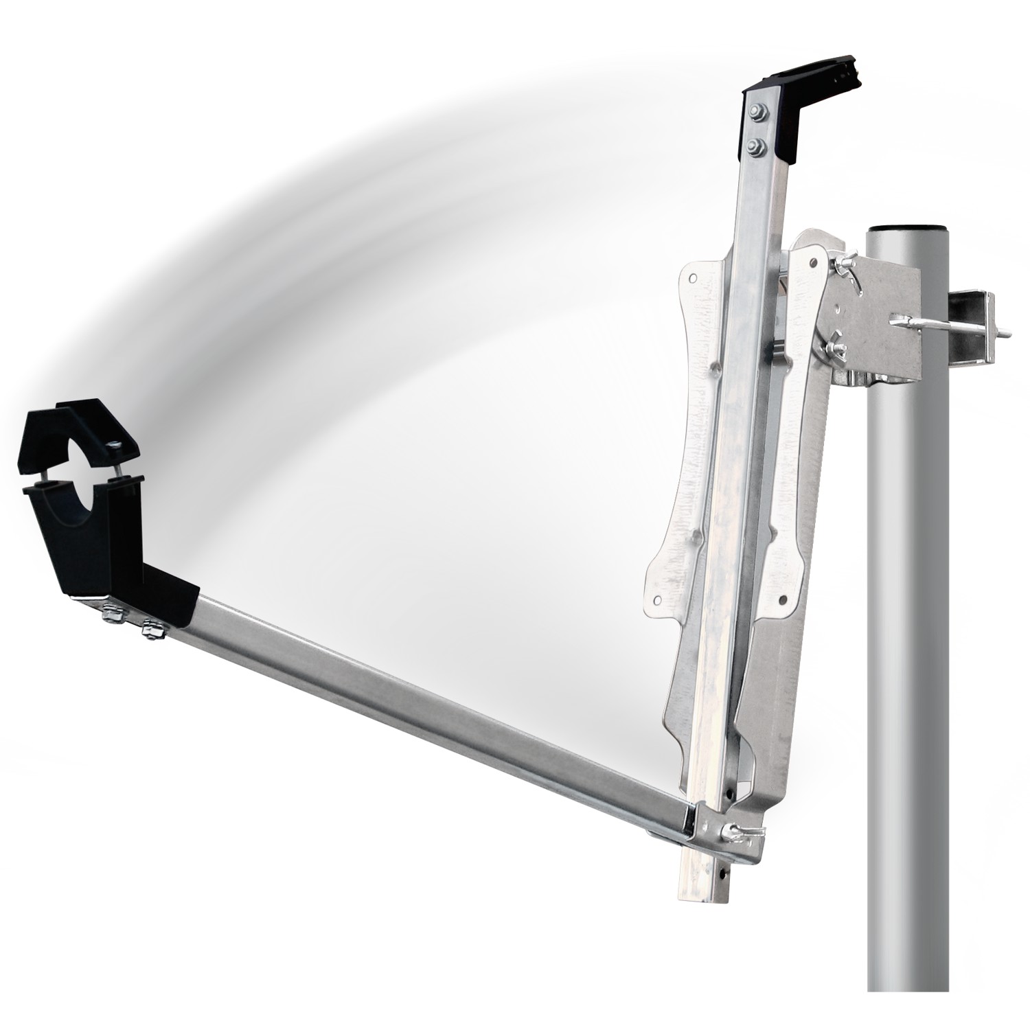 Goobay 80 cm Alu-Satelliten Antenne