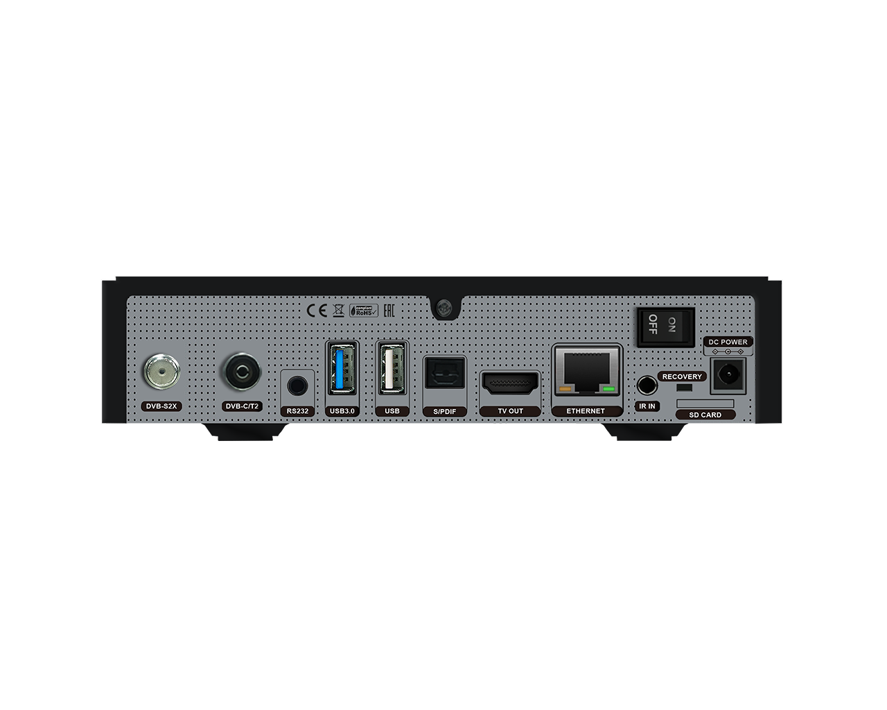 GigaBlue UHD Trio 4K PRO - Combo Tuner, W-LAN 1200Mbps