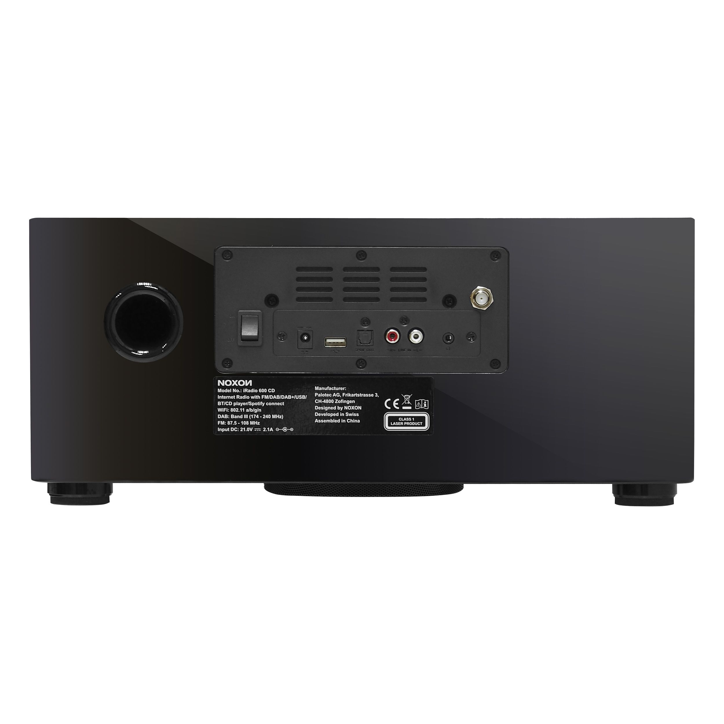 Noxon iRadio 600 CD Schwarz, 2.1 Premium Sound.