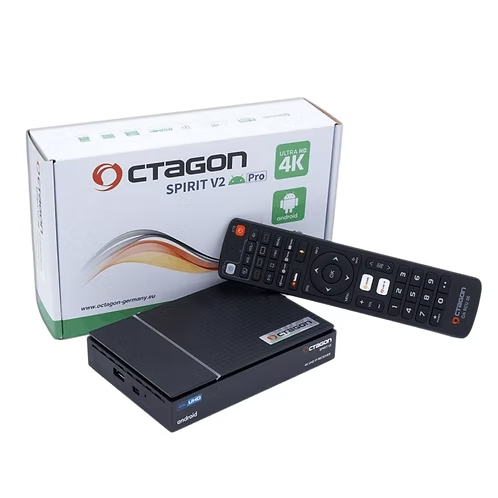 Octagon SPIRIT PRO V2 4K UHD HDR10+ Android TV