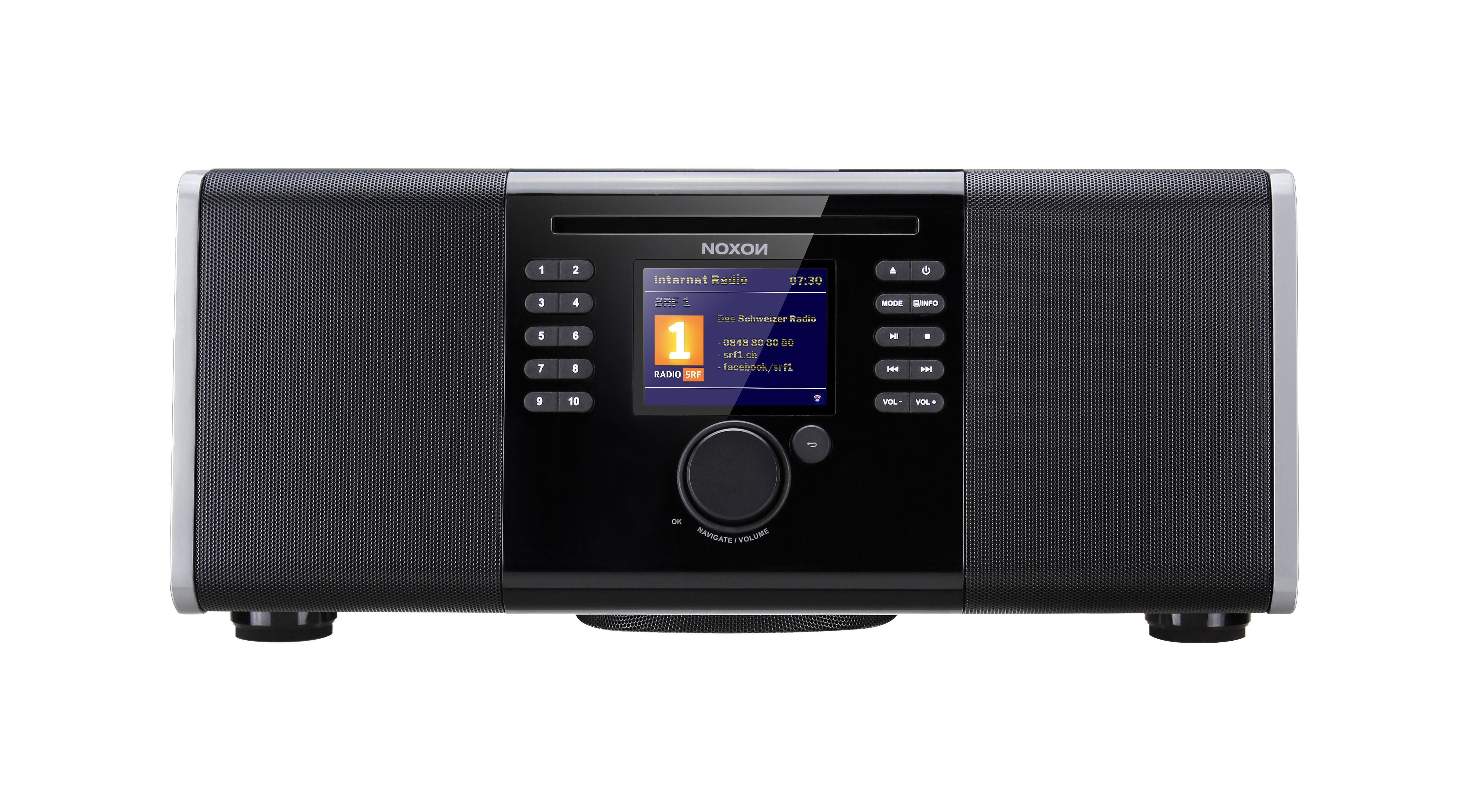 Noxon iRadio 600 CD Anthrazit, 2.1 Premium Sound.
