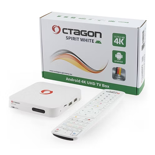 Octagon SPIRIT White Edition 4K UHD Android 11
