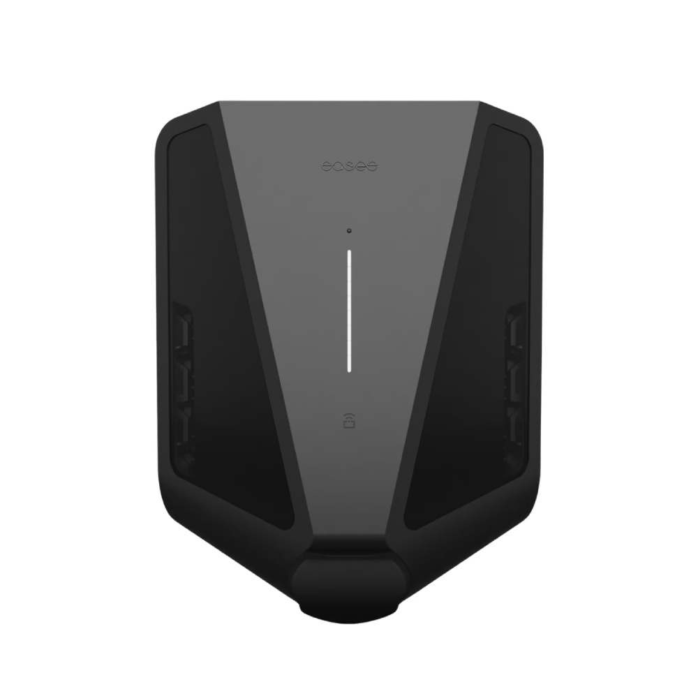 Easee Charge Max Wallbox 1,4 - 22kW Ladeleistung inkl. Typ-2 Buchse, MID-geeicht, RFID, WLAN + eSIM, schwarz